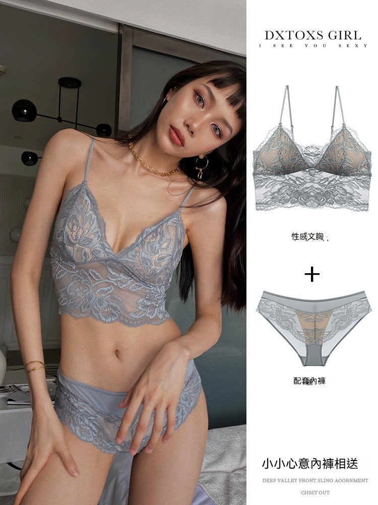 [The upper body is really slim and stylish! ! 】BE cup optional ~ Autumn and winter new honeycomb cup large size underwear, breathable and not sweaty, adjustable double shoulder straps, beautiful and comfortable! 