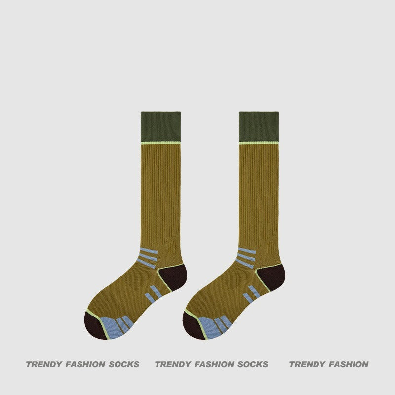 【新升級壓力防滑系列】吸汗減震不傷脚~新款分段式梯度微壓彈力毛圈襪底小腿襪壓力襪