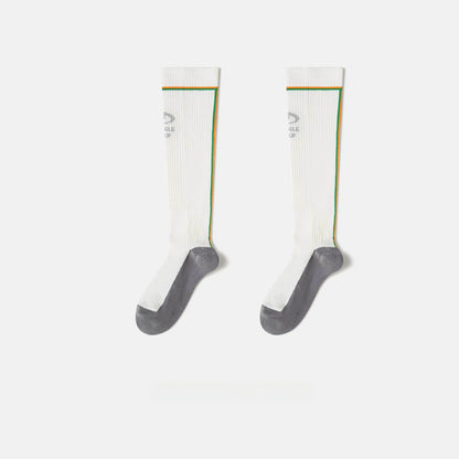 【顔值與功能兼具】顯瘦防滑！新款高彈耐磨撞色親膚瑜伽襪壓力襪2.0