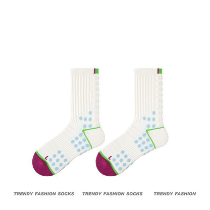 【毛巾襪底，中筒款壓力襪~】專爲運動而生！吸汗防臭~新款毛巾襪底分段式梯度分壓壓力襪中筒襪