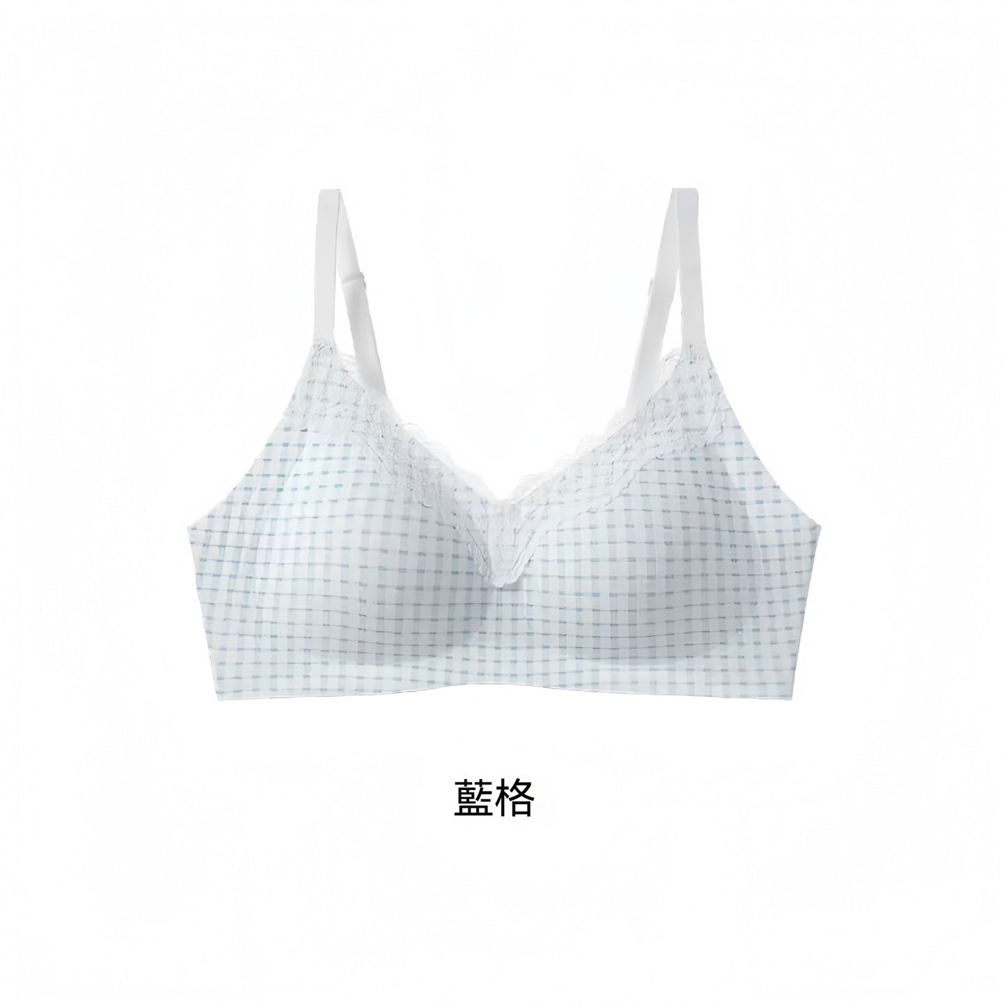 【法式純欲風】感恩回饋~少女感甜美碎花系列！新款蕾絲邊純棉無鋼圈聚攏無痕内衣套裝