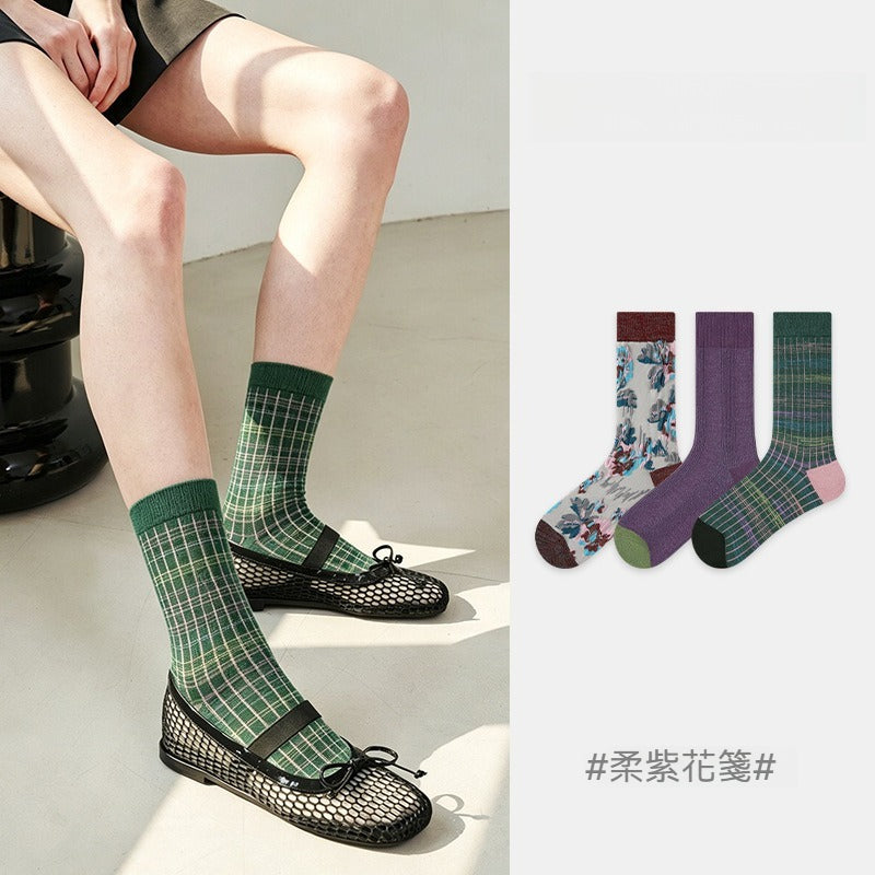 【乾爽導汗/運動加壓】不再濕黏！收緊腿部贅肉，穿出女團腿~夏季輕薄涼感壓力襪跑步騎行長筒襪小腿襪