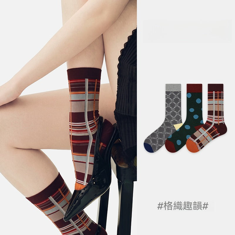 【乾爽導汗/運動加壓】不再濕黏！收緊腿部贅肉，穿出女團腿~夏季輕薄涼感壓力襪跑步騎行長筒襪小腿襪