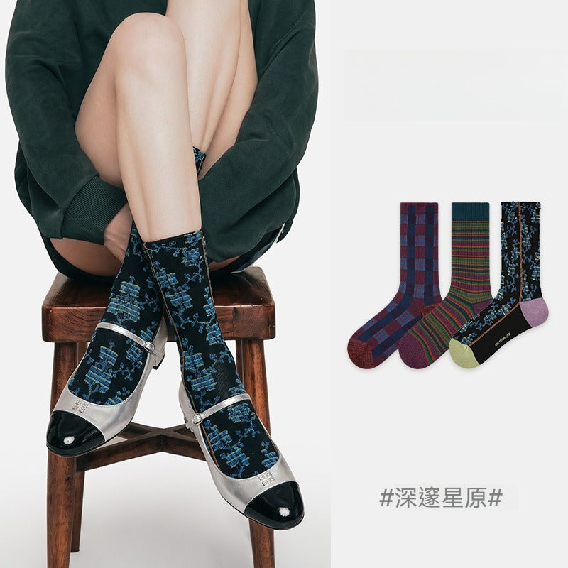 【乾爽導汗/運動加壓】不再濕黏！收緊腿部贅肉，穿出女團腿~夏季輕薄涼感壓力襪跑步騎行長筒襪小腿襪