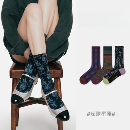 【乾爽導汗/運動加壓】不再濕黏！收緊腿部贅肉，穿出女團腿~夏季輕薄涼感壓力襪跑步騎行長筒襪小腿襪