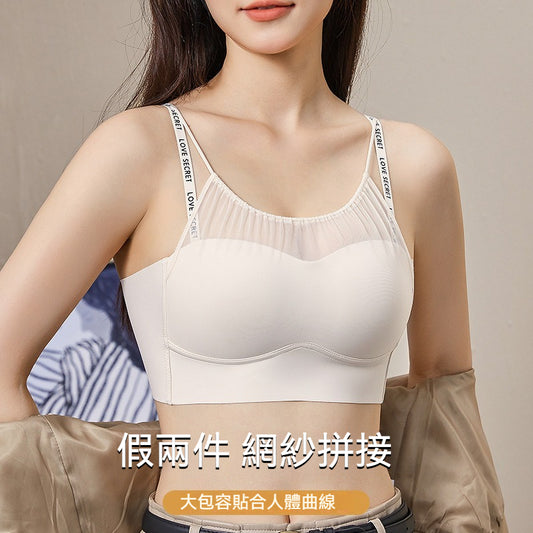 [The upper body is really slim and stylish! ! 】BE cup optional ~ Autumn and winter new honeycomb cup large size underwear, breathable and not sweaty, adjustable double shoulder straps, beautiful and comfortable! 