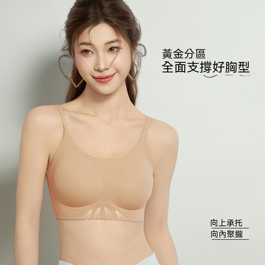 [The upper body is really slim and stylish! ! 】BE cup optional ~ Autumn and winter new honeycomb cup large size underwear, breathable and not sweaty, adjustable double shoulder straps, beautiful and comfortable! 