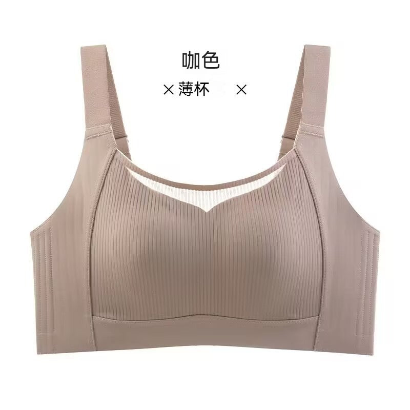 [The upper body is really slim and stylish! ! 】BE cup optional ~ Autumn and winter new honeycomb cup large size underwear, breathable and not sweaty, adjustable double shoulder straps, beautiful and comfortable! 