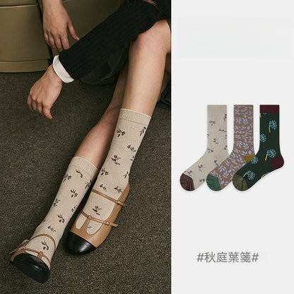 【乾爽導汗/運動加壓】不再濕黏！收緊腿部贅肉，穿出女團腿~夏季輕薄涼感壓力襪跑步騎行長筒襪小腿襪