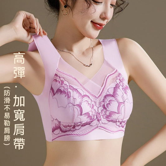 [The upper body is really slim and stylish! ! 】BE cup optional ~ Autumn and winter new honeycomb cup large size underwear, breathable and not sweaty, adjustable double shoulder straps, beautiful and comfortable! 