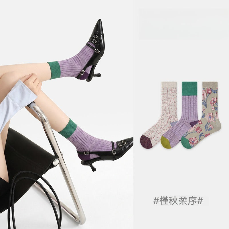 【乾爽導汗/運動加壓】不再濕黏！收緊腿部贅肉，穿出女團腿~夏季輕薄涼感壓力襪跑步騎行長筒襪小腿襪