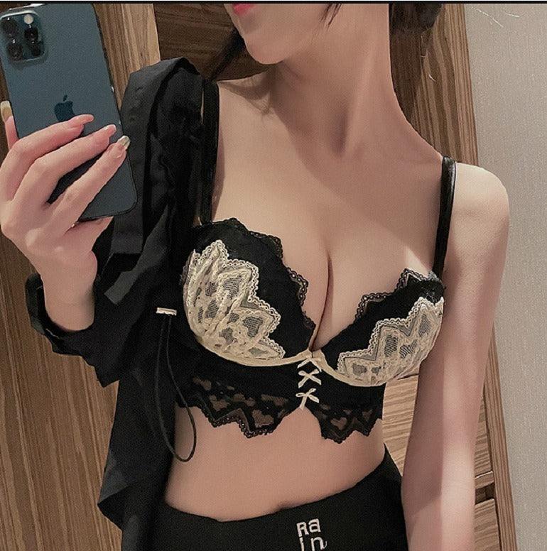 [The upper body is really slim and stylish! ! 】BE cup optional ~ Autumn and winter new honeycomb cup large size underwear, breathable and not sweaty, adjustable double shoulder straps, beautiful and comfortable! 