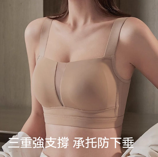 [The upper body is really slim and stylish! ! 】BE cup optional ~ Autumn and winter new honeycomb cup large size underwear, breathable and not sweaty, adjustable double shoulder straps, beautiful and comfortable! 