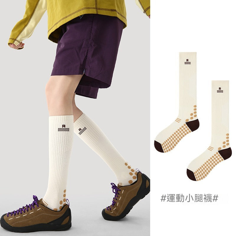 【新升級壓力防滑系列】吸汗減震不傷脚~新款分段式梯度微壓彈力毛圈襪底小腿襪壓力襪