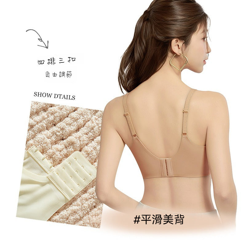 [The upper body is really slim and stylish! ! 】BE cup optional ~ Autumn and winter new honeycomb cup large size underwear, breathable and not sweaty, adjustable double shoulder straps, beautiful and comfortable! 