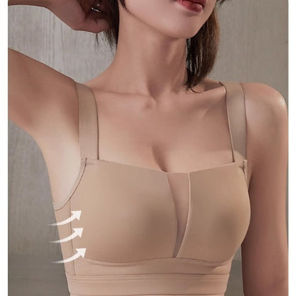 [The upper body is really slim and stylish! ! 】BE cup optional ~ Autumn and winter new honeycomb cup large size underwear, breathable and not sweaty, adjustable double shoulder straps, beautiful and comfortable! 