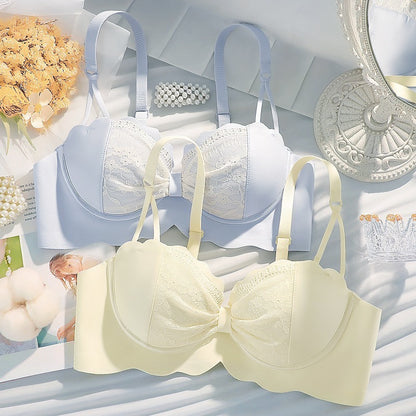 [The upper body is really slim and stylish! ! 】BE cup optional ~ Autumn and winter new honeycomb cup large size underwear, breathable and not sweaty, adjustable double shoulder straps, beautiful and comfortable! 