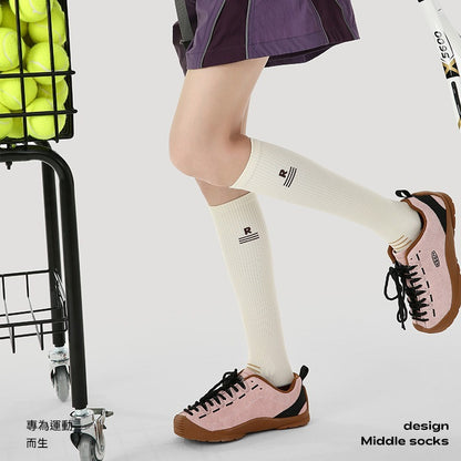 超值組合價【新色上市！微壓運動款】專為運動而生~新款壓力顯瘦細密網眼透氣長筒襪