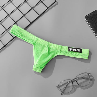 【春夏新款雙丁系列】網紗U凸性感提臀男士三角丁字内褲