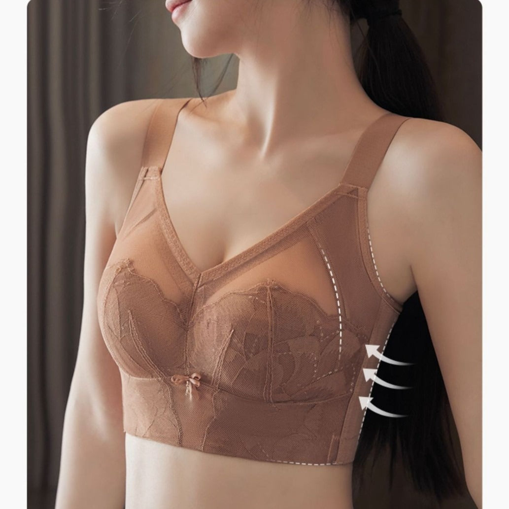 [The upper body is really slim and stylish! ! 】BE cup optional ~ Autumn and winter new honeycomb cup large size underwear, breathable and not sweaty, adjustable double shoulder straps, beautiful and comfortable! 