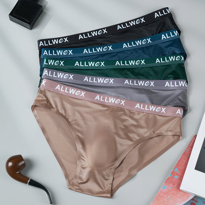 【3D立體囊袋設計】2026春夏新款時尚印花高彈無痕透氣男士三角内褲