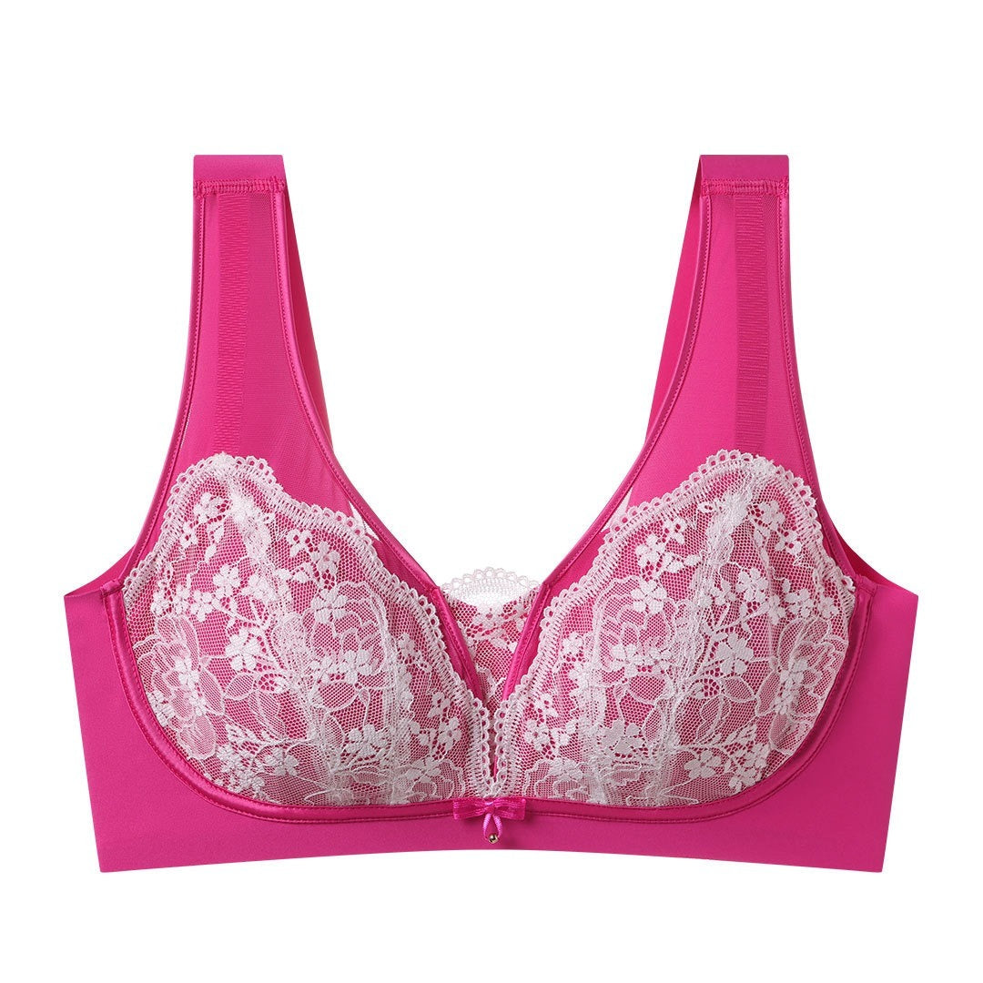 [The upper body is really slim and stylish! ! 】BE cup optional ~ Autumn and winter new honeycomb cup large size underwear, breathable and not sweaty, adjustable double shoulder straps, beautiful and comfortable! 