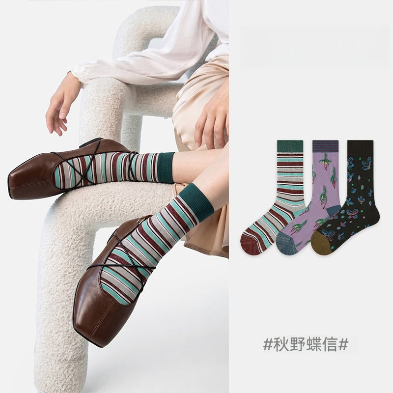 【乾爽導汗/運動加壓】不再濕黏！收緊腿部贅肉，穿出女團腿~夏季輕薄涼感壓力襪跑步騎行長筒襪小腿襪