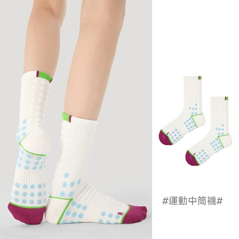 【毛巾襪底，中筒款壓力襪~】專爲運動而生！吸汗防臭~新款毛巾襪底分段式梯度分壓壓力襪中筒襪