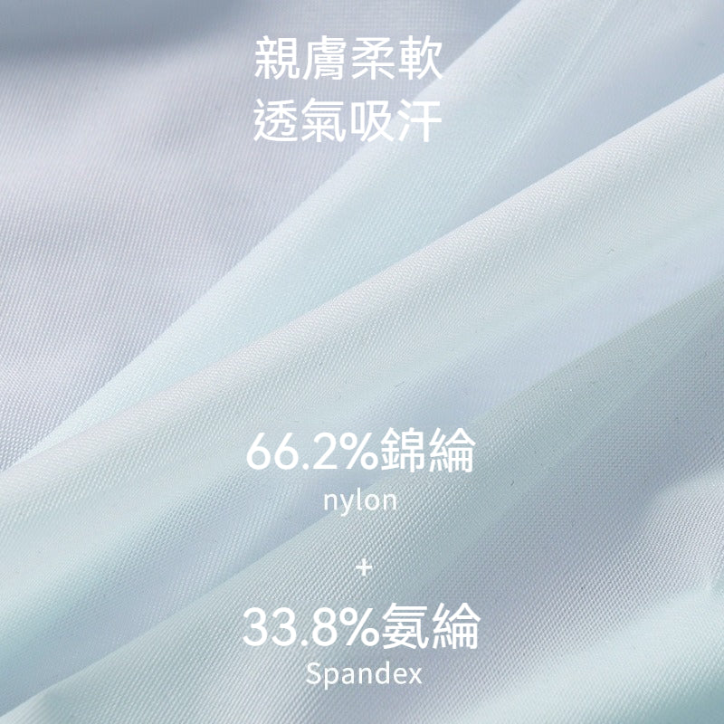 超值組合價【穿了比沒穿還舒適！】薄紗面膜褲~新款溫控內襠高支高密冰絲男士平角內褲