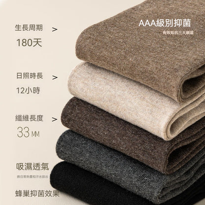 【加長護膝！】不易鬆垮/不易起球~新款秋冬加厚純棉護膝加長顯瘦護膝襪