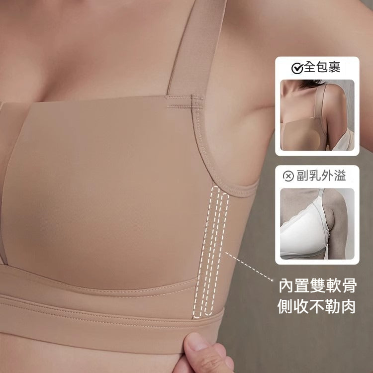 [The upper body is really slim and stylish! ! 】BE cup optional ~ Autumn and winter new honeycomb cup large size underwear, breathable and not sweaty, adjustable double shoulder straps, beautiful and comfortable! 