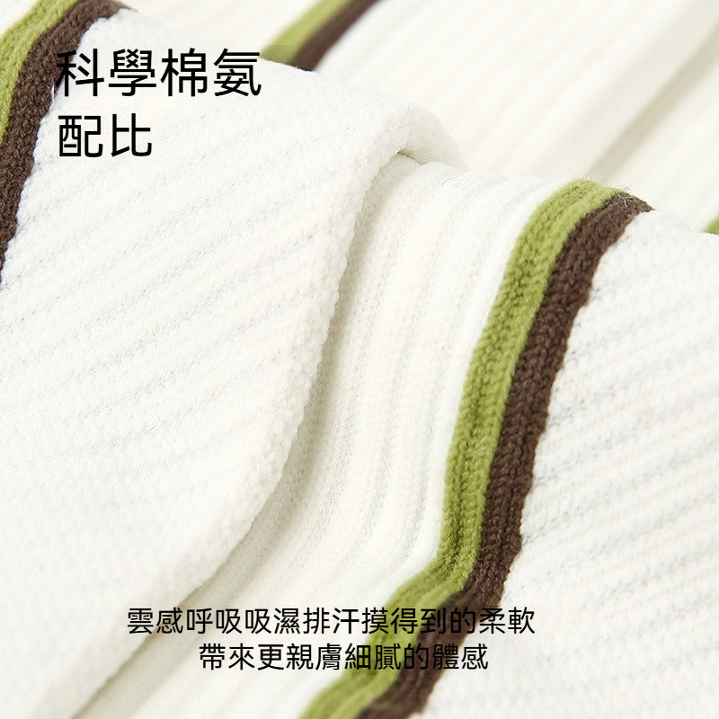 【網眼透氣不悶腳】一字縫合，不磨腳趾~新款運動襪防滑顯瘦瑜伽跑步健身襪長筒襪