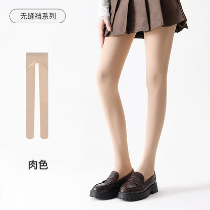 【高級感千金風】夏季/四季/春秋，從超薄到輕保暖三個薄度可選分段微壓防勾絲打底襪女士連體襪