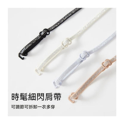 【怕熱！穿洞洞杯~】一衣三穿，美背超有型！新款深V粉底液菊花洞洞杯網孔細肩帶内衣