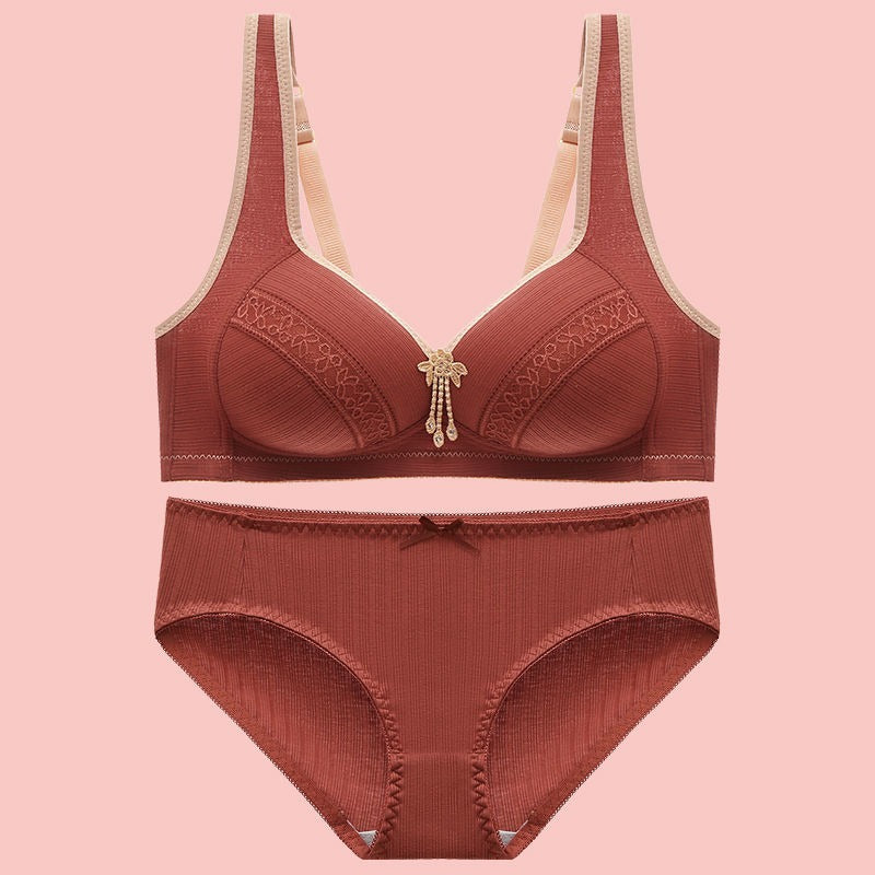 [The upper body is really slim and stylish! ! 】BE cup optional ~ Autumn and winter new honeycomb cup large size underwear, breathable and not sweaty, adjustable double shoulder straps, beautiful and comfortable! 