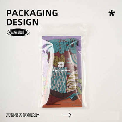 【復古宮廷風系列】秋季新款小眾設計感親膚透氣長筒襪