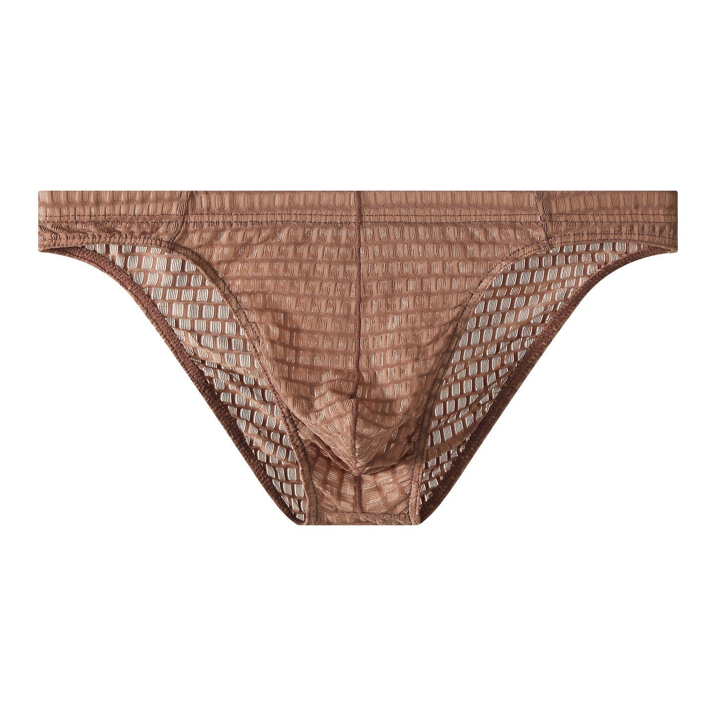 【26年新款上市！】若隱若現的性感~新款性感U囊袋超薄網紗男士三角包臀內褲