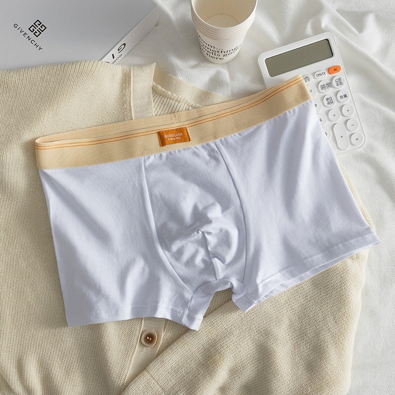 【升級款！不扯蛋】CP值超高！26春夏新款莫蘭迪色系純棉平角男士內褲