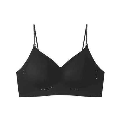 【怕熱！穿洞洞杯~】一衣三穿，美背超有型！新款深V粉底液菊花洞洞杯網孔細肩帶内衣