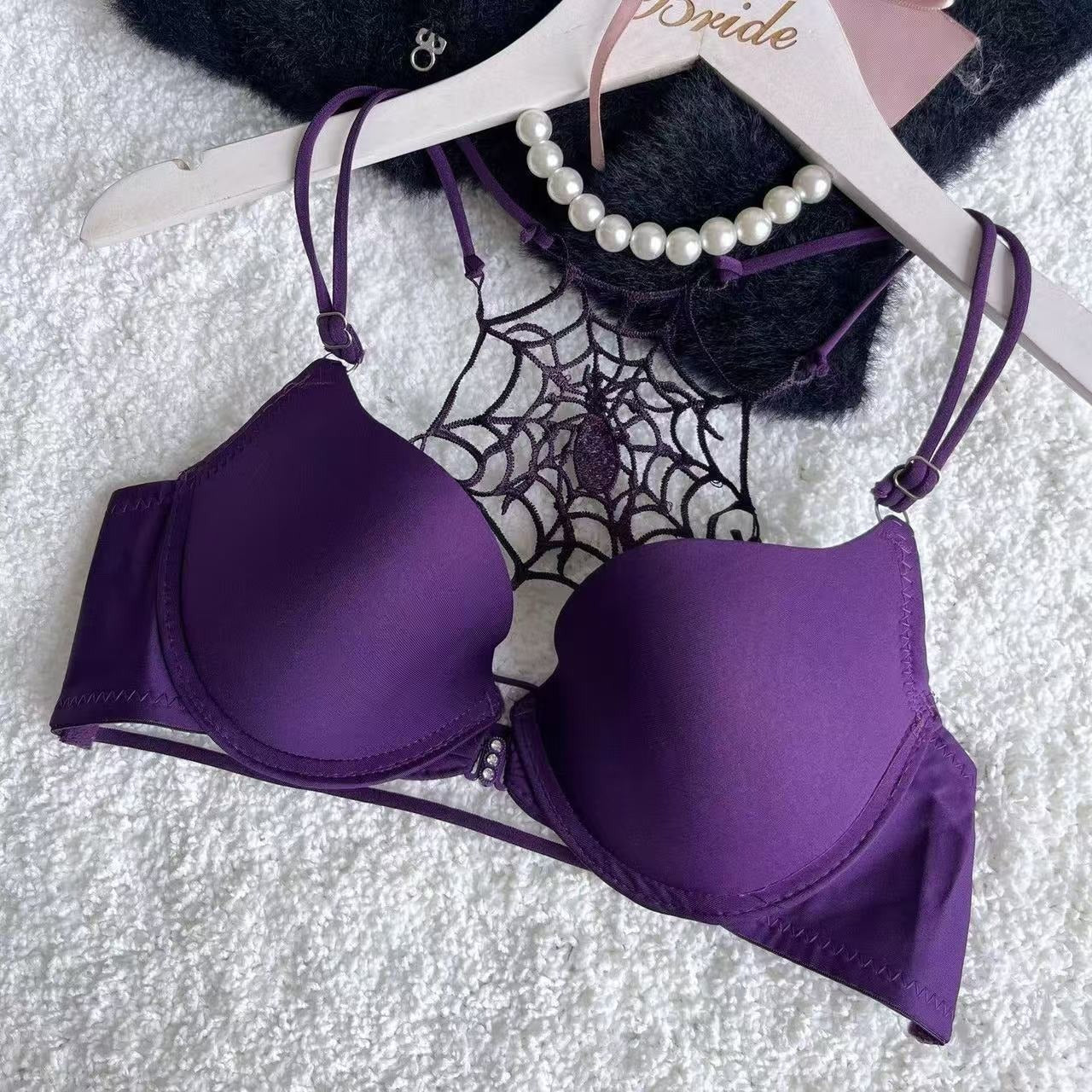 [The upper body is really slim and stylish! ! 】BE cup optional ~ Autumn and winter new honeycomb cup large size underwear, breathable and not sweaty, adjustable double shoulder straps, beautiful and comfortable! 