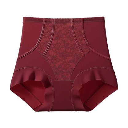 【優雅收腹】輕薄裸感，高彈塑性桑蠶絲加長襠不緊不勒女士收腹褲四角内褲