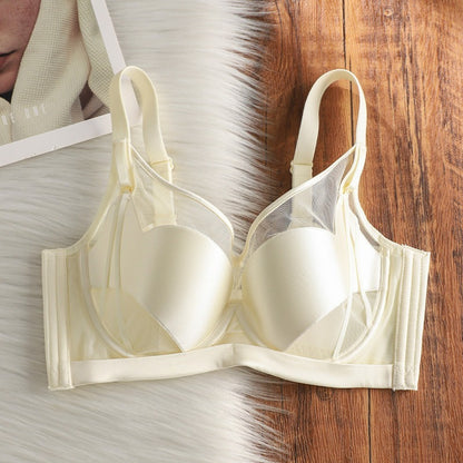 [The upper body is really slim and stylish! ! 】BE cup optional ~ Autumn and winter new honeycomb cup large size underwear, breathable and not sweaty, adjustable double shoulder straps, beautiful and comfortable! 