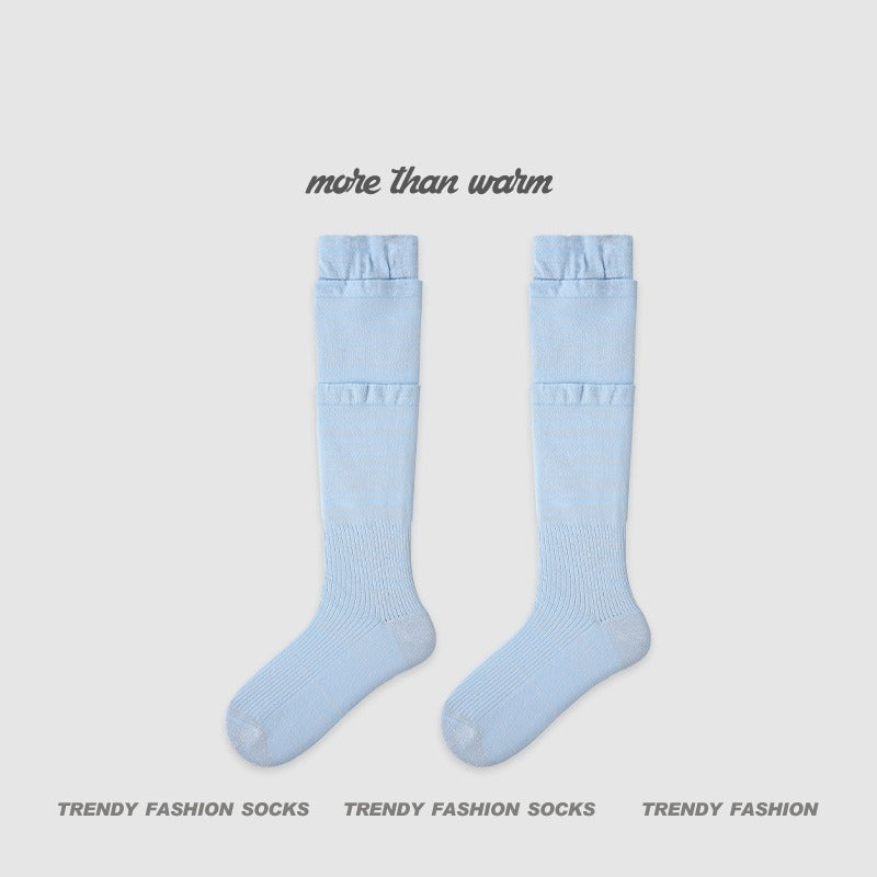 【春夏防蚊系列】2026春夏新款甜美防蚊襪星星顯瘦長筒襪小腿襪