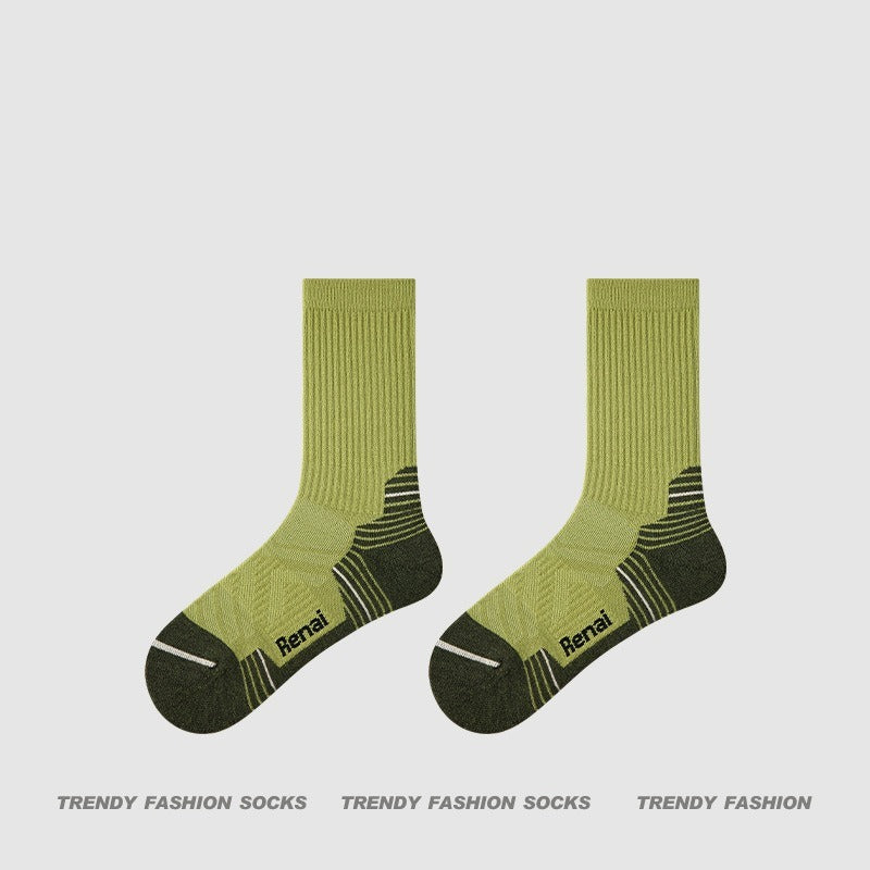 超值組合價【優質美利奴羊毛】冬天擺脫腳冷煩惱！徒步/登山必備~新款吸濕排汗防滑毛圈中筒襪