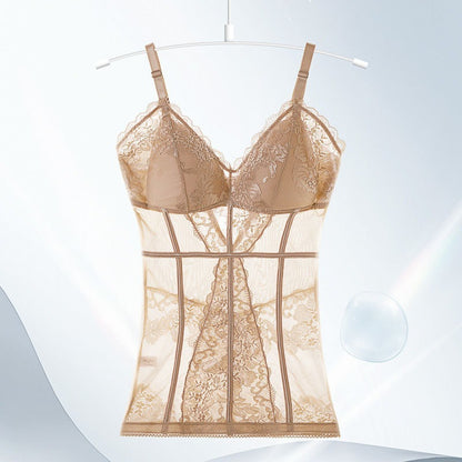 【一體式塑身，法式浪漫】美背高彈無勒感一體式免穿文胸無痕收腹塑身連體衣