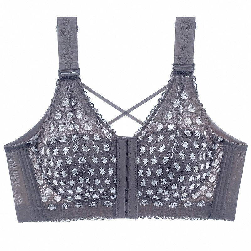 [The upper body is really slim and stylish! ! 】BE cup optional ~ Autumn and winter new honeycomb cup large size underwear, breathable and not sweaty, adjustable double shoulder straps, beautiful and comfortable! 