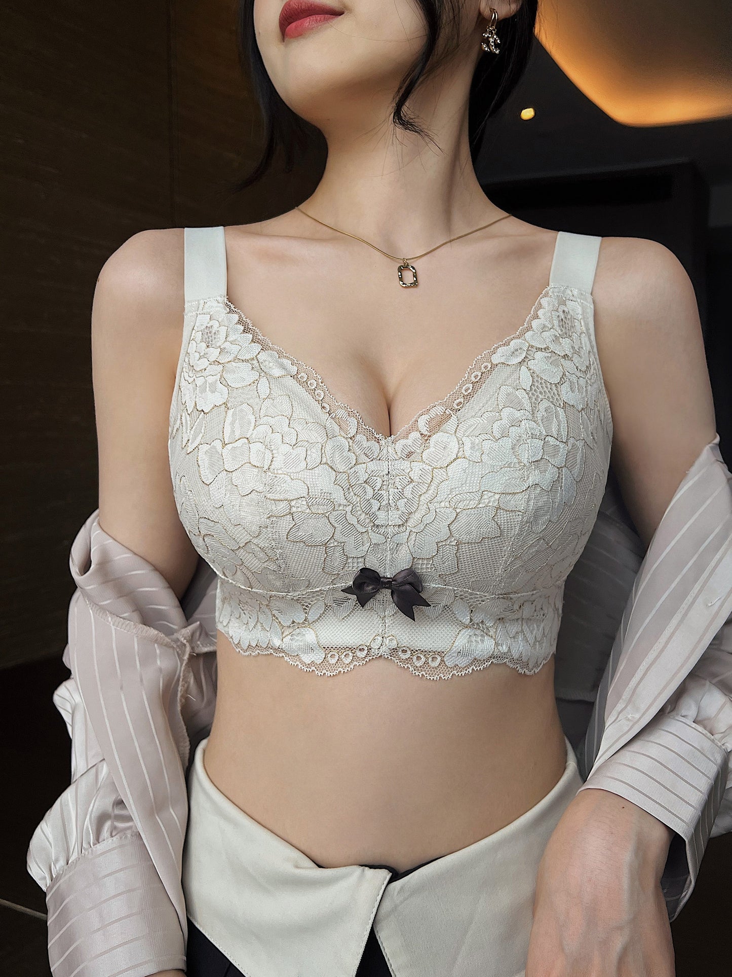 [The upper body is really slim and stylish! ! 】BE cup optional ~ Autumn and winter new honeycomb cup large size underwear, breathable and not sweaty, adjustable double shoulder straps, beautiful and comfortable! 