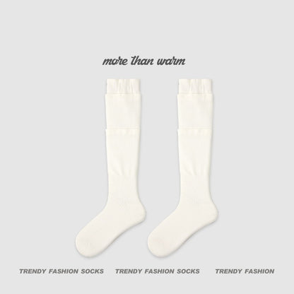 【春夏防蚊系列】2026春夏新款甜美防蚊襪星星顯瘦長筒襪小腿襪