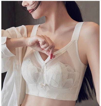 [The upper body is really slim and stylish! ! 】BE cup optional ~ Autumn and winter new honeycomb cup large size underwear, breathable and not sweaty, adjustable double shoulder straps, beautiful and comfortable! 