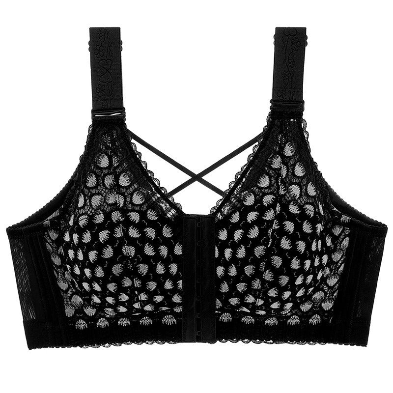 [The upper body is really slim and stylish! ! 】BE cup optional ~ Autumn and winter new honeycomb cup large size underwear, breathable and not sweaty, adjustable double shoulder straps, beautiful and comfortable! 